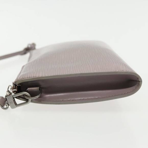 LOUIS VUITTON Epi Pochette Accessoires Accessory Pouch Lilac M52982 Auth 91729 - Picture 4 of 16